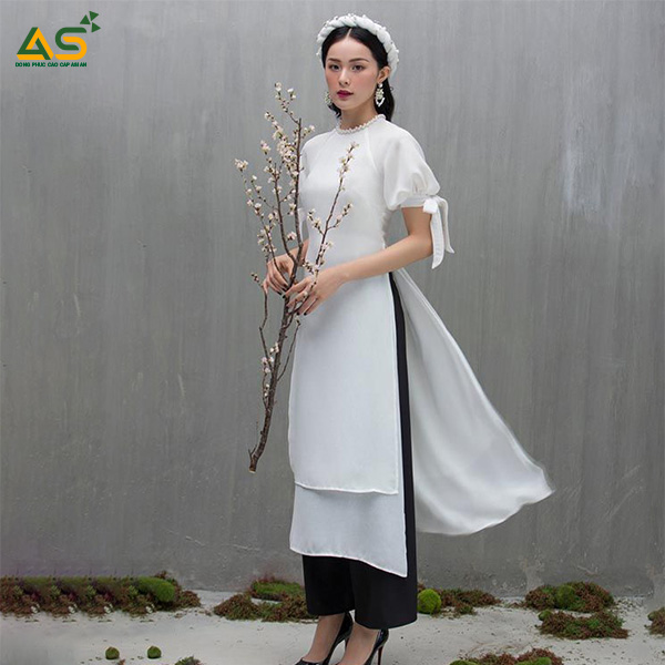 Áo Dài Đồng Phục Doanh Nghiệp form đẹp  - AD 010| Asian Uniforms