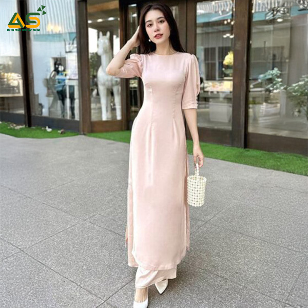 Áo Dài Đồng Phục Doanh Nghiệp form đẹp  - AD 017| Asian Uniforms