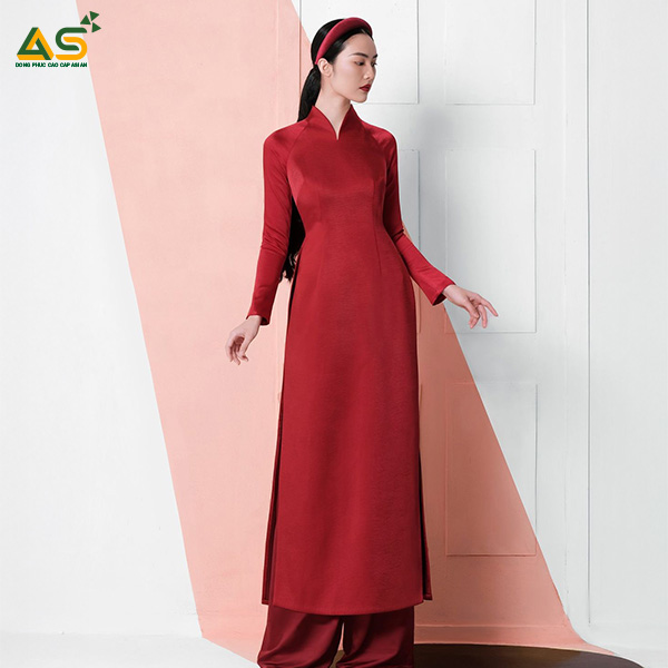 Áo Dài Đồng Phục Doanh Nghiệp form đẹp  - AD 020| Asian Uniforms
