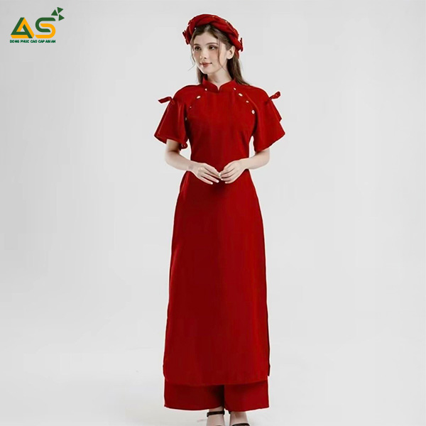 Áo Dài Đồng Phục Doanh Nghiệp form đẹp  - AD 021| Asian Uniforms