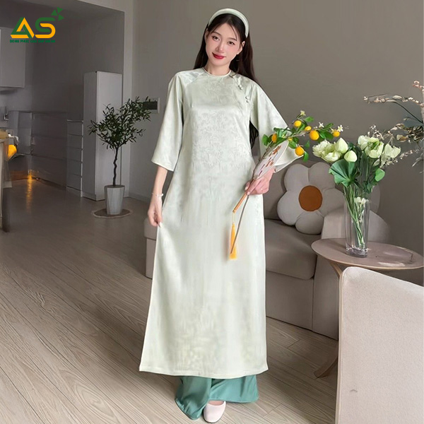 Áo Dài Đồng Phục Doanh Nghiệp form đẹp  - AD 05| Asian Uniforms