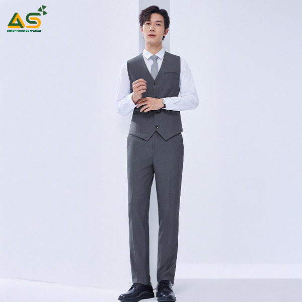 Bộ Đồng Phục Áo Vest Nam Nữ Công Sở Thiết Kế Cao Cấp, Tôn Dáng  - VNN 14 | Asian Uniforms