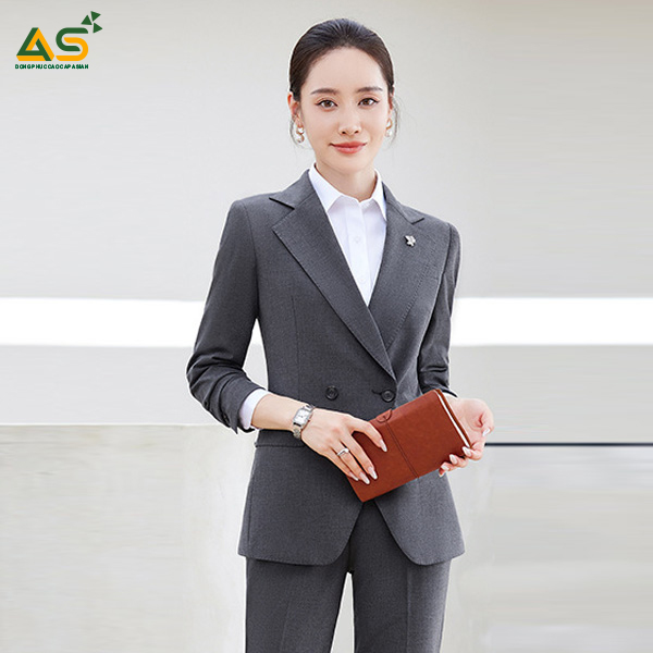 Bộ Đồng Phục Áo Vest Nam Nữ Công Sở Thiết Kế Cao Cấp, Tôn Dáng  - VNN 32 | Asian Uniforms