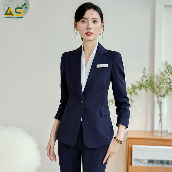 Bộ Đồng Phục Áo Vest Nam Nữ Công Sở Thiết Kế Cao Cấp, Tôn Dáng  - VNN 31 | Asian Uniforms
