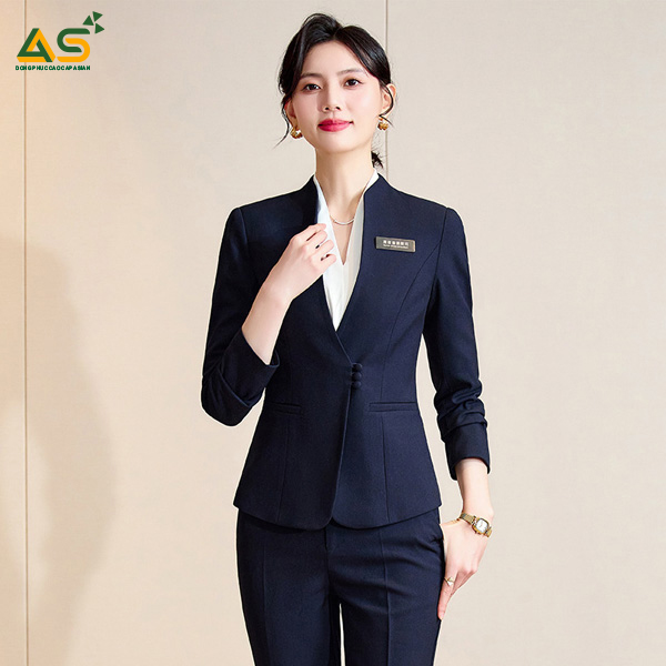 Bộ Đồng Phục Áo Vest Nam Nữ Công Sở Thiết Kế Cao Cấp, Tôn Dáng  - VNN 30 | Asian Uniforms