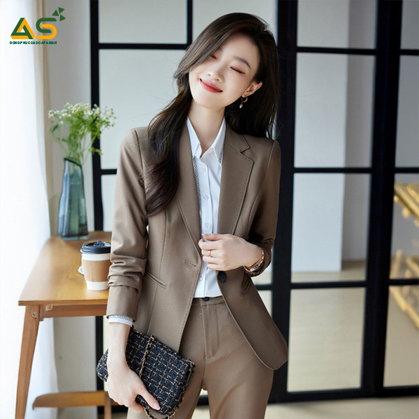 Bộ Đồng Phục Áo Vest Nam Nữ Công Sở Thiết Kế Cao Cấp, Tôn Dáng  - VNN 24 | Asian Uniforms