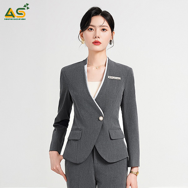 Bộ Đồng Phục Áo Vest Nam Nữ Công Sở Thiết Kế Cao Cấp, Tôn Dáng  - VNN 21 | Asian Uniforms