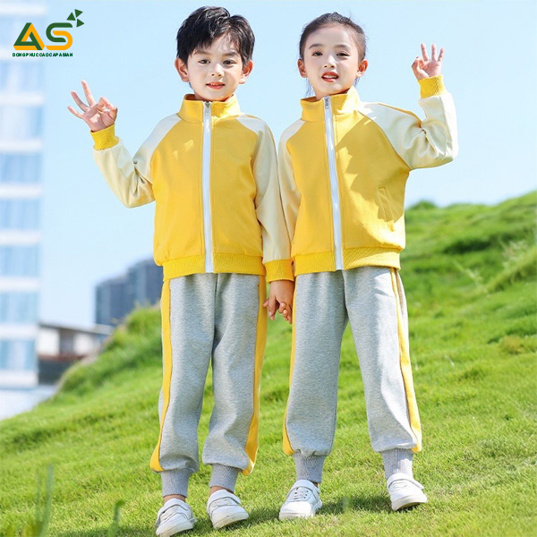 Đồng Phục Học Sinh Cao Cấp, Thoáng Mát - HS 48-1 | Asian Uniforms