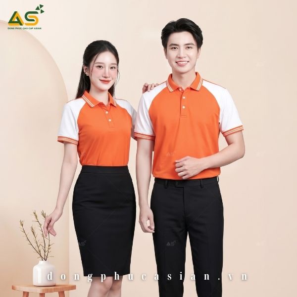 Đồng Phục Áo Polo Nam Nữ Co Giãn Thoáng Mát - AP 0613 | Asian Uniforms