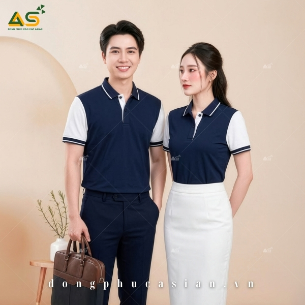 Đồng Phục Áo Polo Nam Nữ Co Giãn Thoáng Mát - AP 0606 | Asian Uniforms