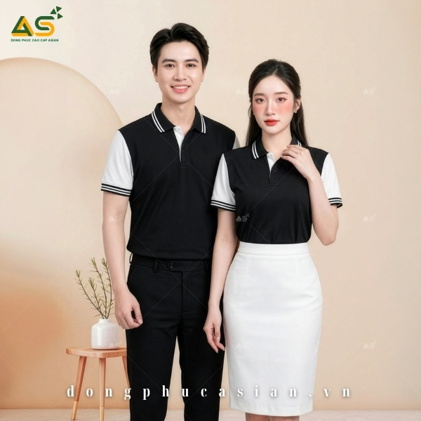 Đồng Phục Áo Polo Nam Nữ Co Giãn Thoáng Mát - AP 0608 | Asian Uniforms