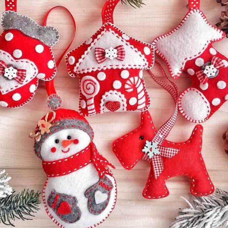 10 ý tưởng độc đáo làm đồ handmade trang trí giáng sinh cực đẹp