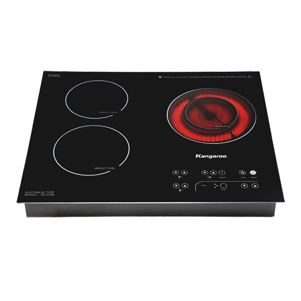 Bếp ba điện từ hồng ngoại Kangaroo KG358i