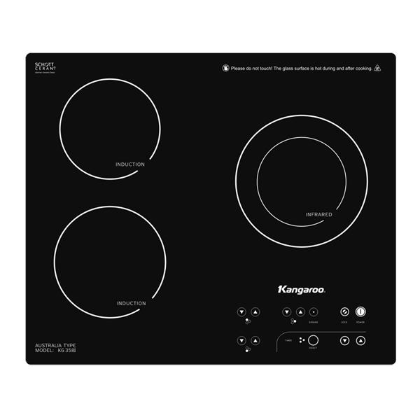 Bếp ba điện từ hồng ngoại Kangaroo KG358i