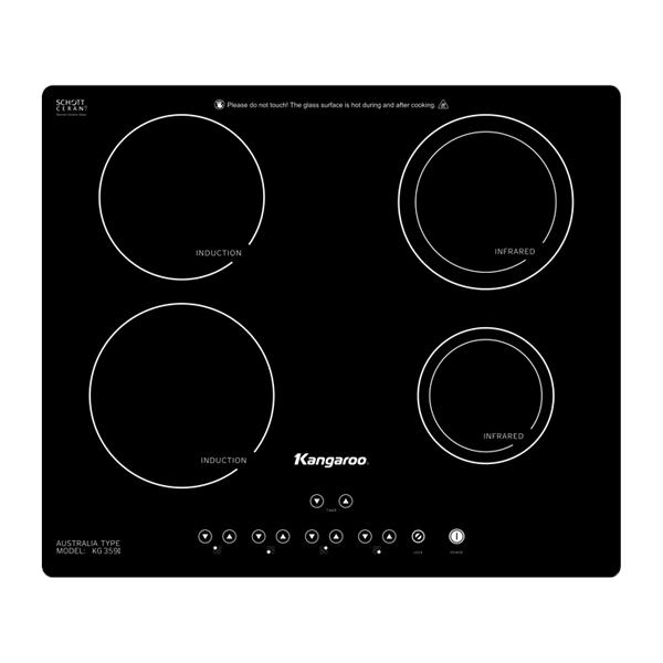 Bếp bốn điện từ hồng ngoại Kangaroo KG359i