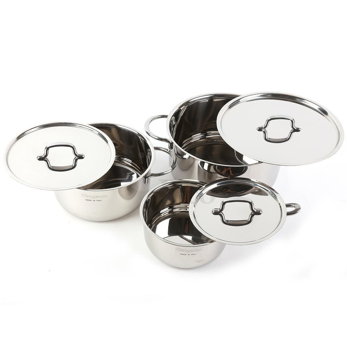Bộ 3 nồi Inox Kangaroo KG178
