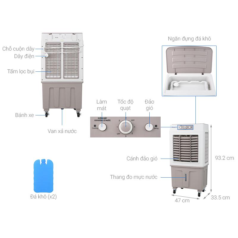 Máy làm mát không khí Kangaroo KG50F62