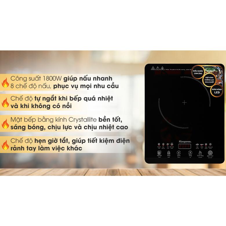 Bếp điện từ đơn Kangaroo KG18IH2