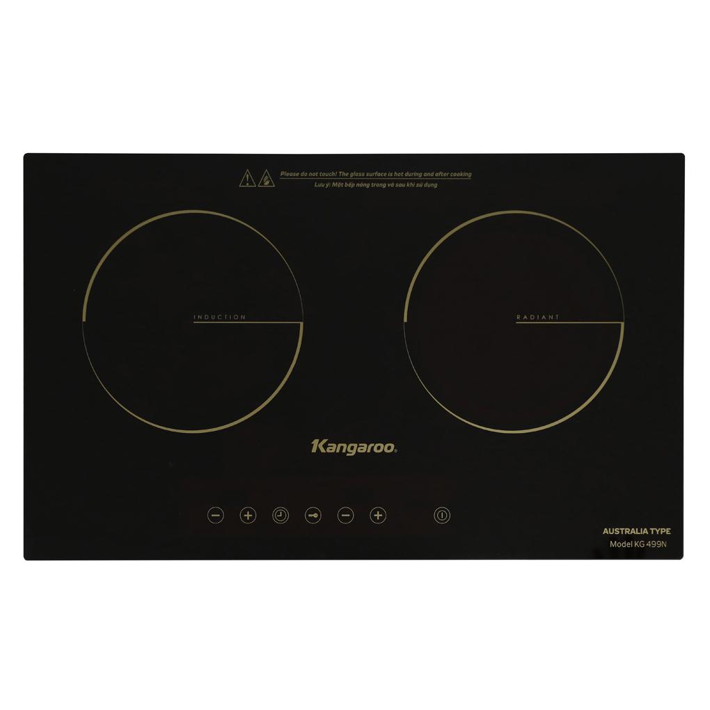 Bếp đôi điện từ hồng ngoại Kangaroo KG499N