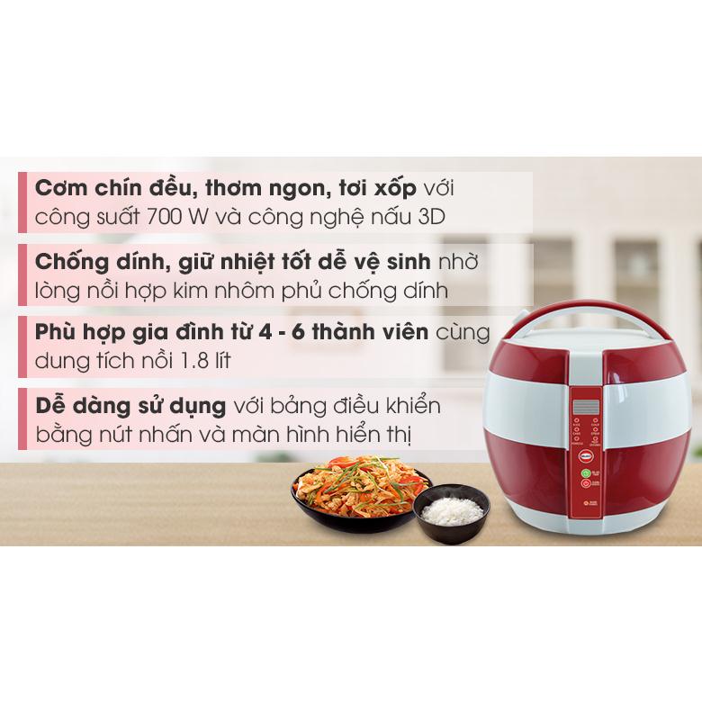 Nồi cơm điện Kangaroo KG835