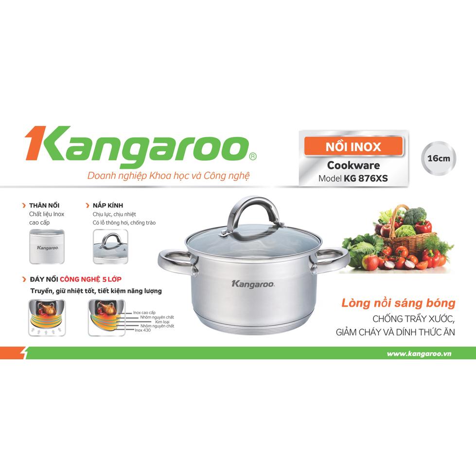 Nồi inox cao cấp 5 lớp KG876XS