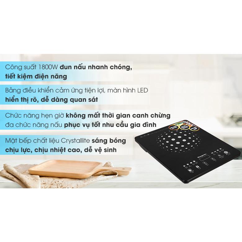 Bếp điện từ đơn Kangaroo KG18IH1