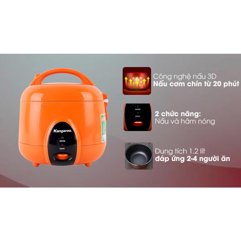 Nồi cơm điện Kangaroo KG826S