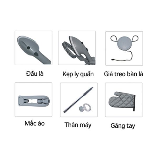 Bàn là hơi nước kiểu đứng Kangaroo KG758