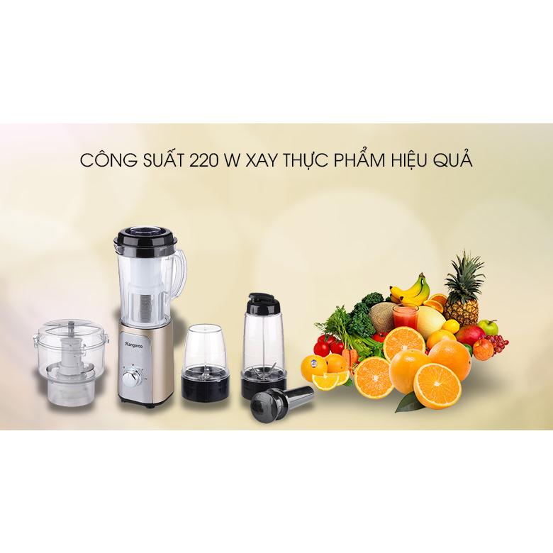 Máy xay sinh tố Kangaroo 4 cối KG4B3