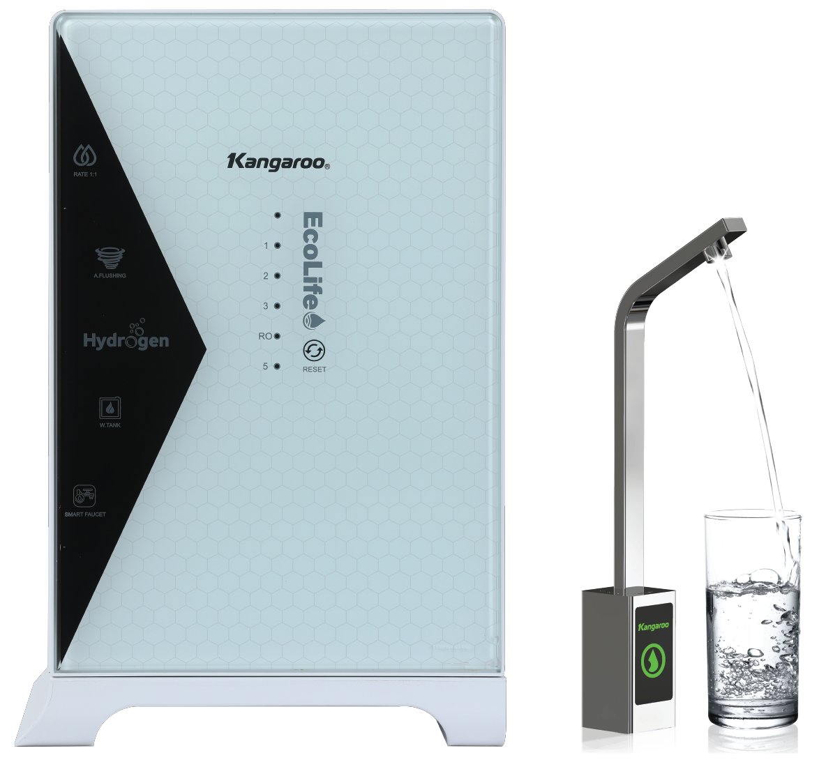 Máy lọc nước Kangaroo Hydrogen KG100HU+