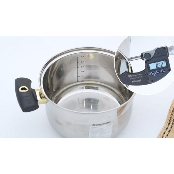 Bộ 3 nồi Inox Kangaroo KG158