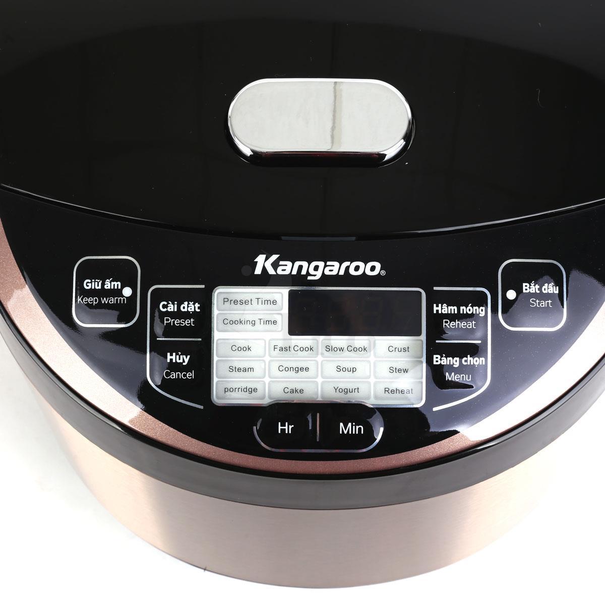 Nồi cơm điện tử đa năng Kangaroo KG566
