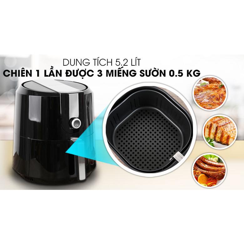 Nồi chiên không dầu điện tử 5.2L KG55AF1A