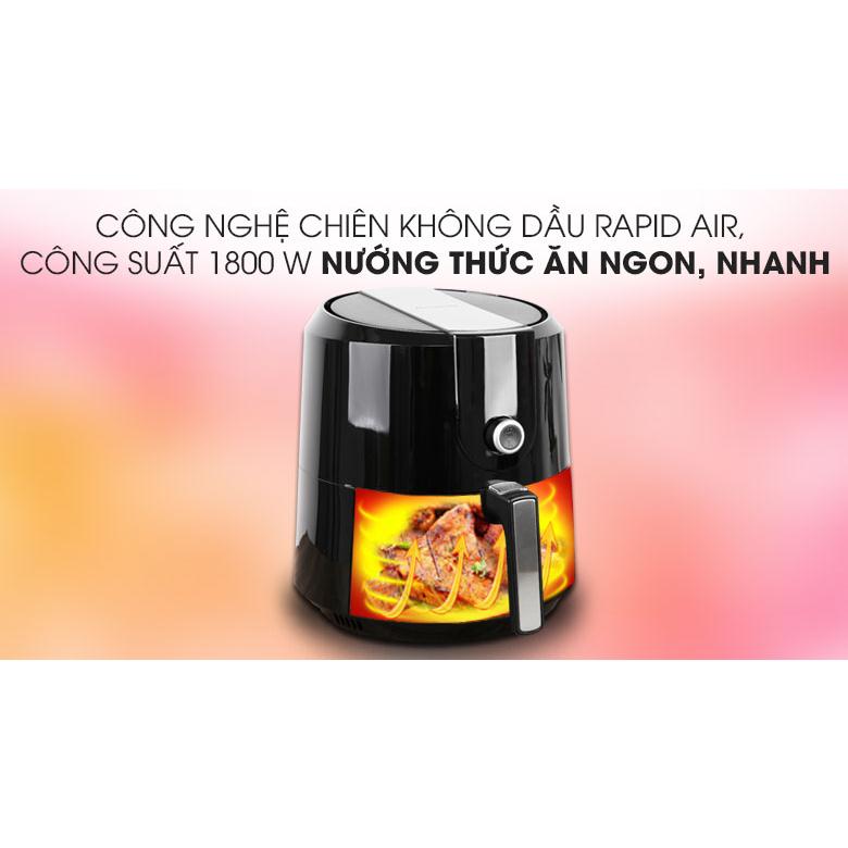 Nồi chiên không dầu điện tử 5.2L KG55AF1A
