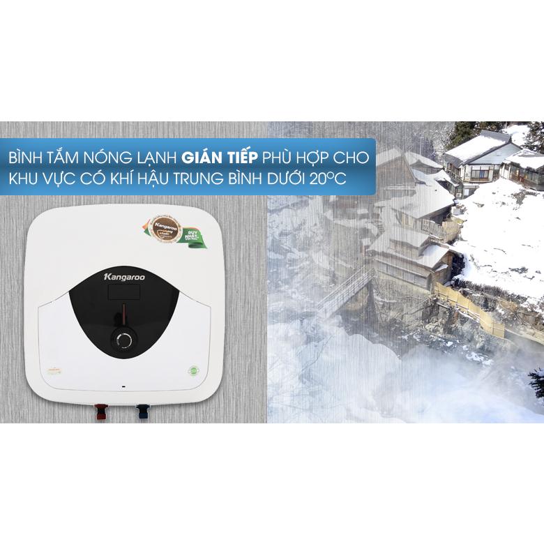 Bình nước nóng công nghệ kháng khuẩn Kangaroo KG818N