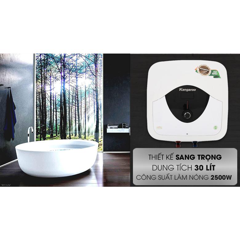 Bình nước nóng công nghệ kháng khuẩn Kangaroo KG818N
