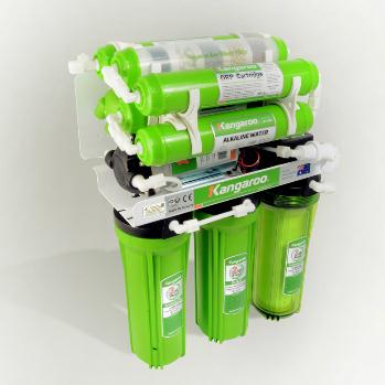 Máy lọc nước Kangaroo 9 lõi không vỏ tủ KG110A (dòng A - hút sâu)