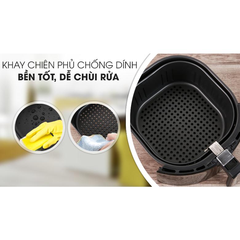 Nồi chiên không dầu loại cơ 5.2L KG55AF1