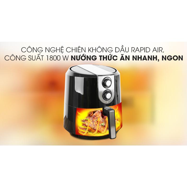 Nồi chiên không dầu loại cơ 5.2L KG55AF1