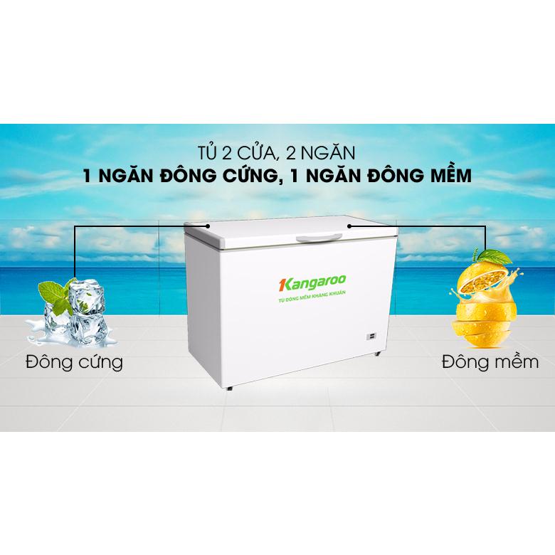 Tủ đông mềm Kangaroo KG408S2