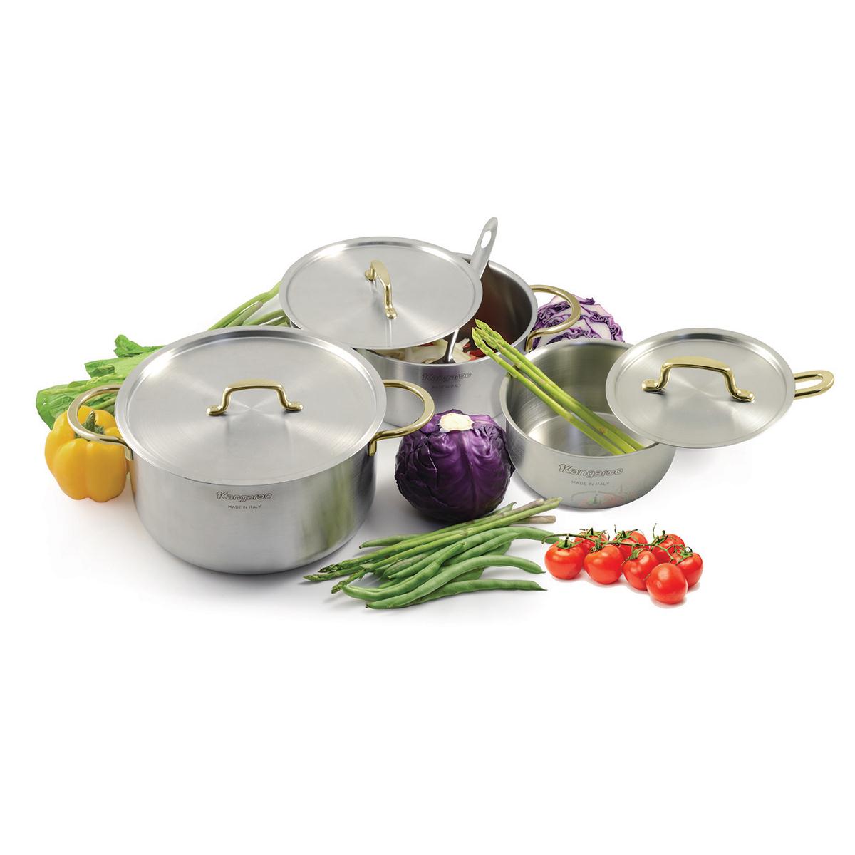 Bộ 3 nồi Inox Kangaroo KG999