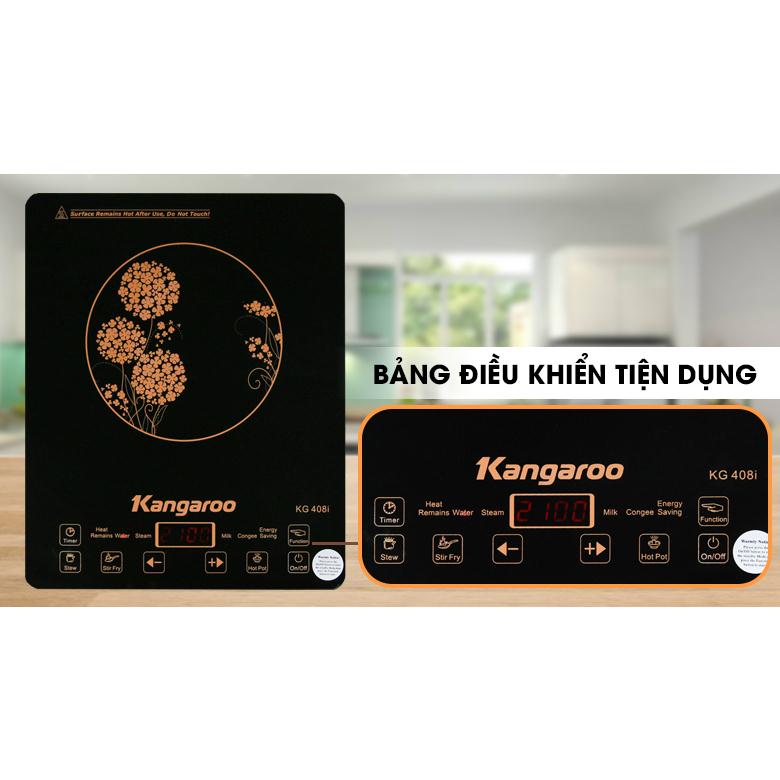 Bếp điện từ đơn siêu mỏng Kangaroo KG408i