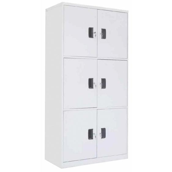 Tủ cao vách ngăn 6 cánh mở Kangaroo KGSTP6