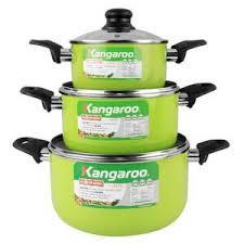Bộ nồi nhôm Kangaroo KG931