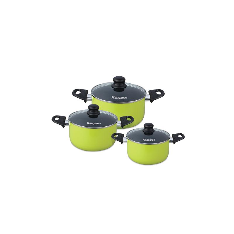 Bộ nồi nhôm Kangaroo KG931