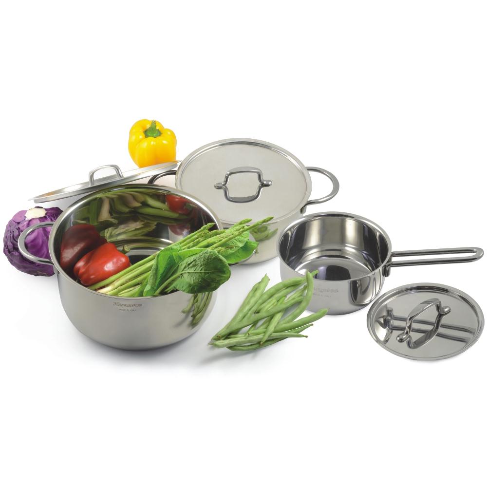 Bộ 3 nồi Inox Kangaroo KG178