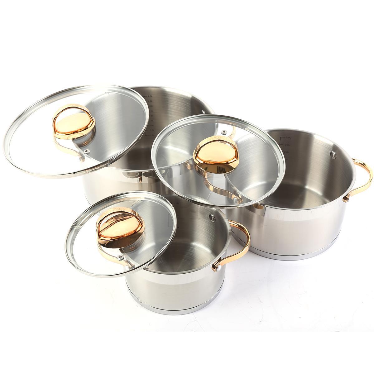 Bộ 3 nồi Inox Kangaroo KG162