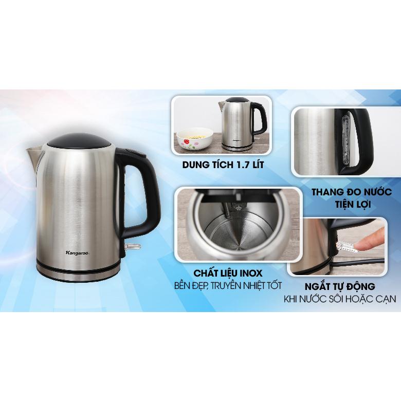 Bình đun nước siêu tốc Kangaroo KG353