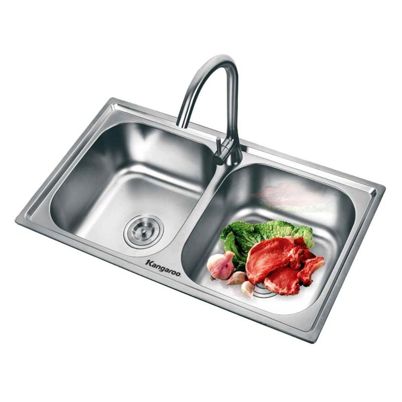 Chậu rửa Inox Kangaroo KG7241