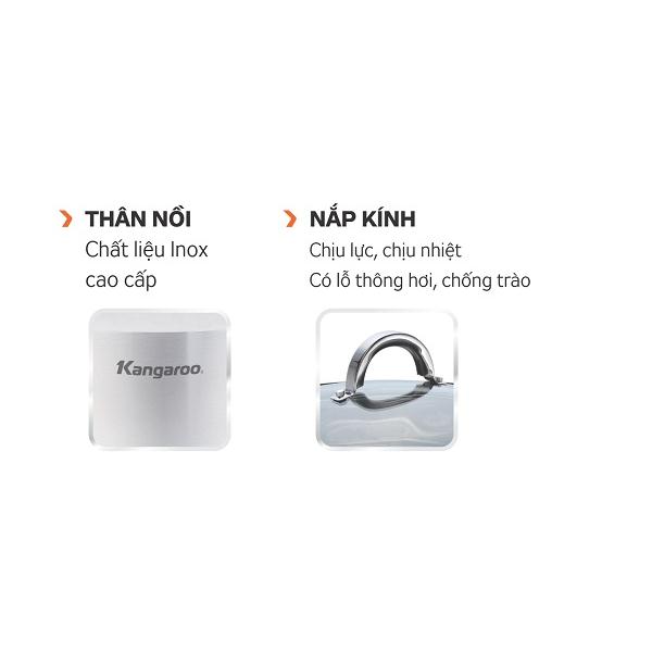 Nồi Inox cao cấp KG122